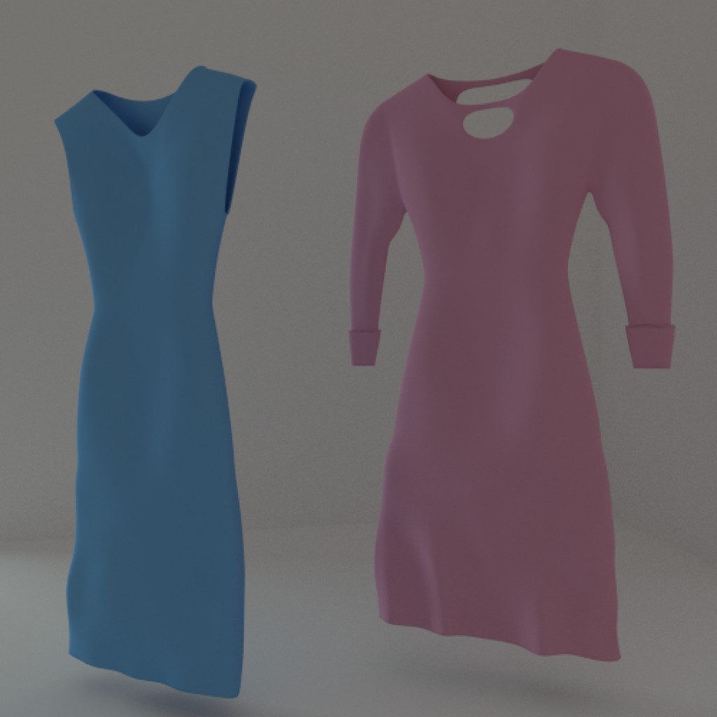 women's dresses on hangers (not included) preview image 1